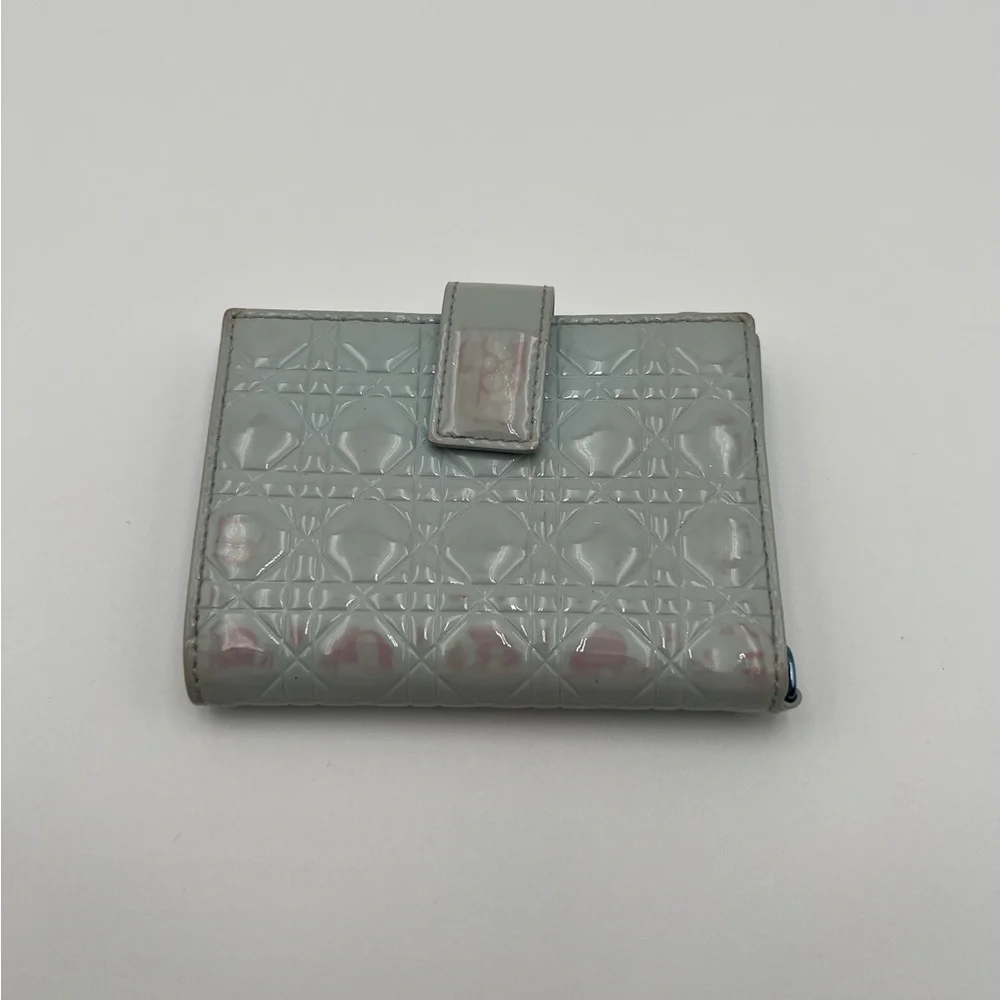Light Blue Lady Dior Wallet